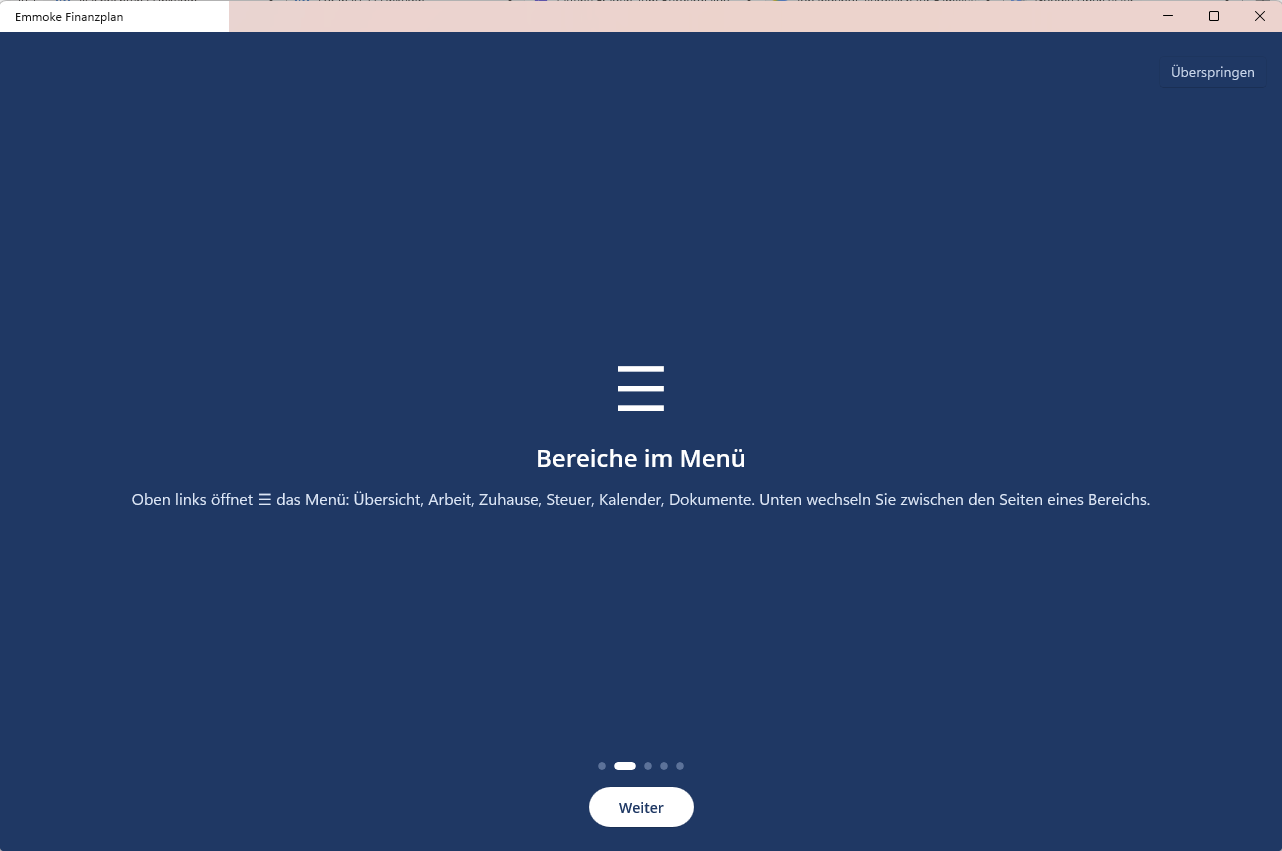 Emmoke-App am Handy